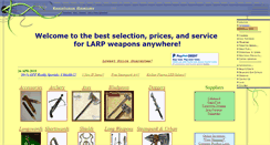 Desktop Screenshot of latex-weaponry.com